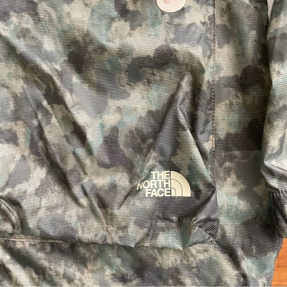 The North Face Men’s Translucent Wind Hoodie Jacket Camo Green Size Small New - Picture 5 of 14